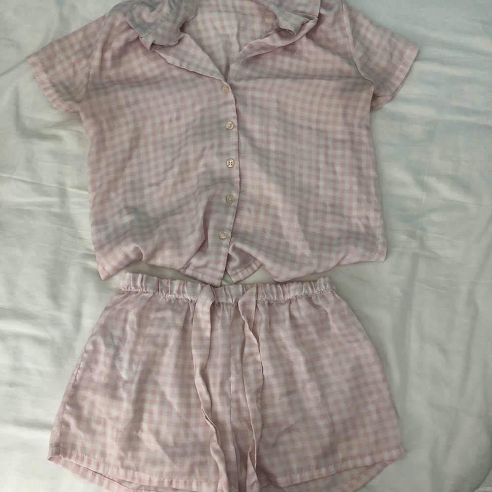 Forever 21 Pink Pajama Set